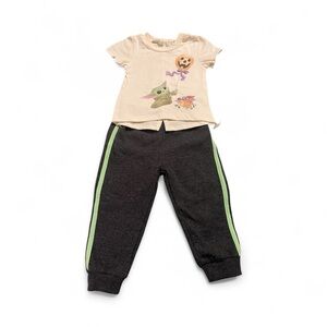 Star Wars Halloween Shirt and bottoms. 18 months.